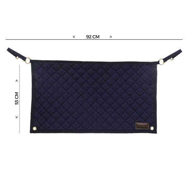 Kentucky Horsewear Boxentürvorhang Stable Guard, Dunkelblau, Produkt allein auf weißem Hintergrund.
