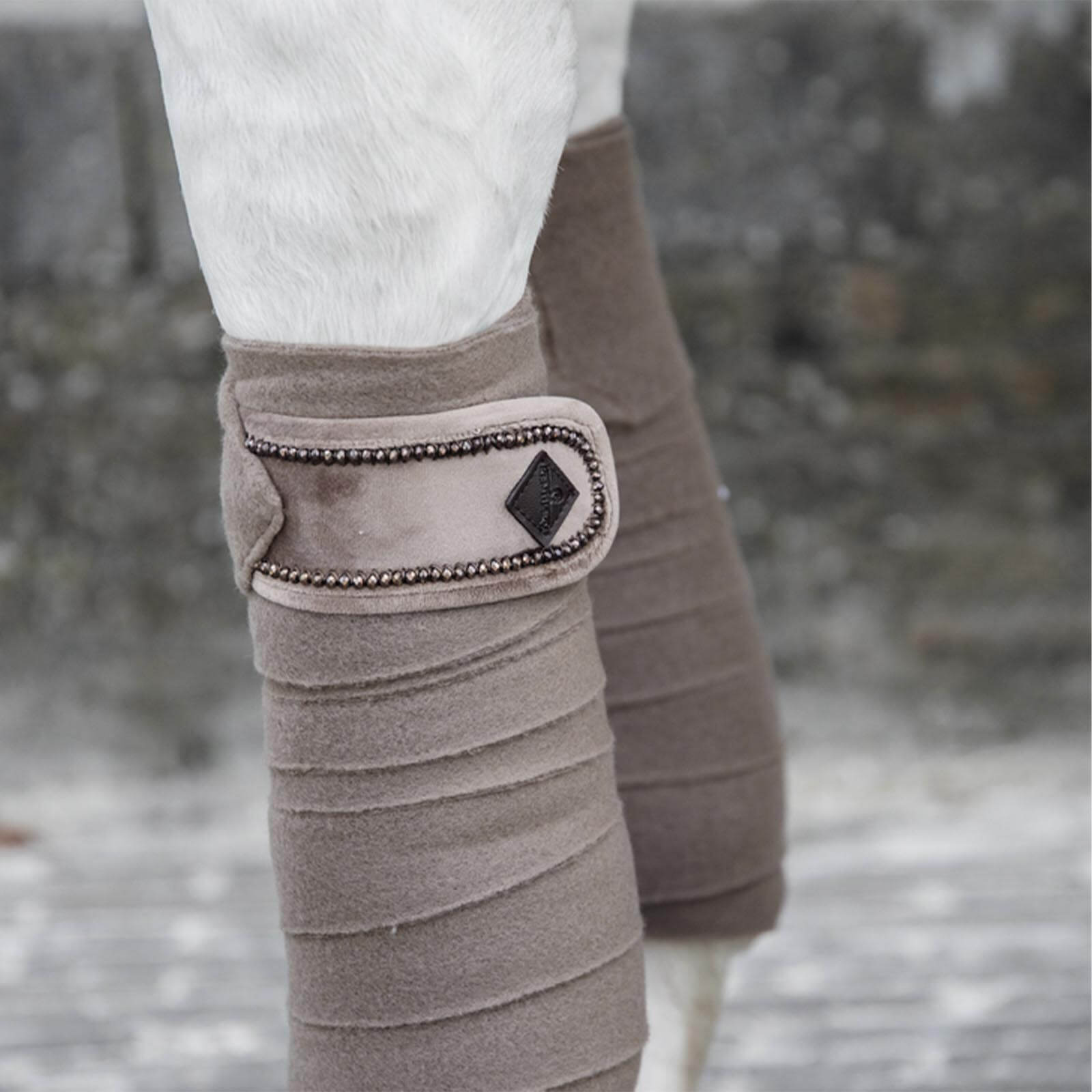 Fleecebandagen Velvet Pearls