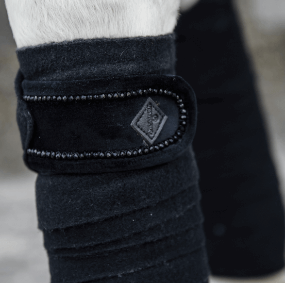 Fleecebandagen Velvet Pearls