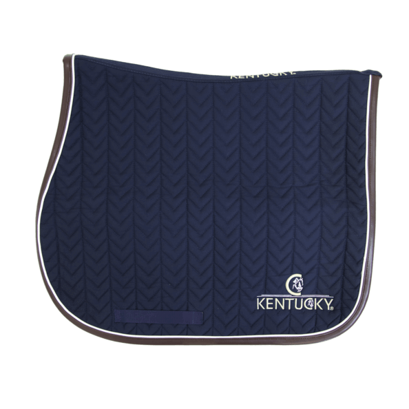 Springschabracke Leather Fishbone Sattelunterlage