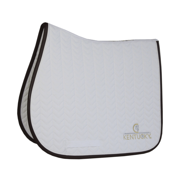 Springschabracke Leather Fishbone Sattelunterlage