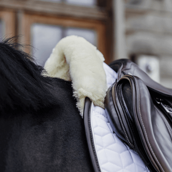Springschabracke Skin Friendly Sternmuster Sattelunterlage