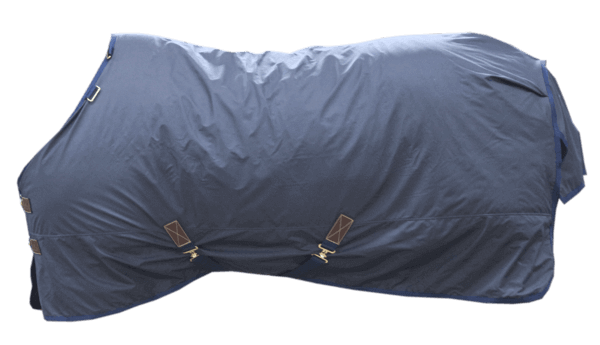 Outdoordecke 50g All Weather Hurricane Weidedecke, Marine, Produkt allein auf weißem Hintergrund.