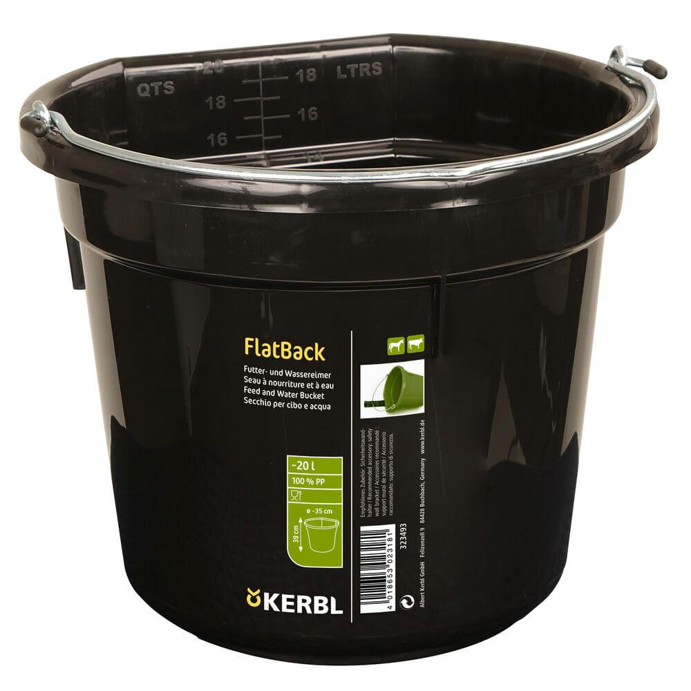 Futter- und Wassereimer FlatBack