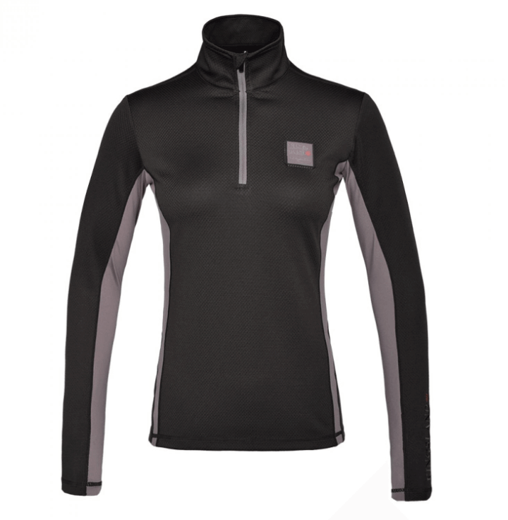 Damen Langarm Trainingsshirt mit 1/2 Reißverschluss HW 2021