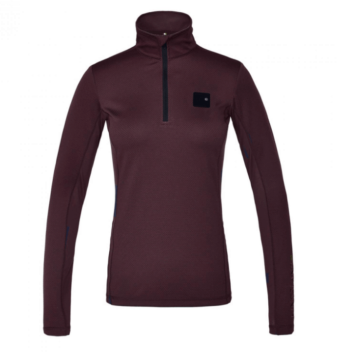 Damen Langarm Trainingsshirt mit 1/2 Reißverschluss HW 2021