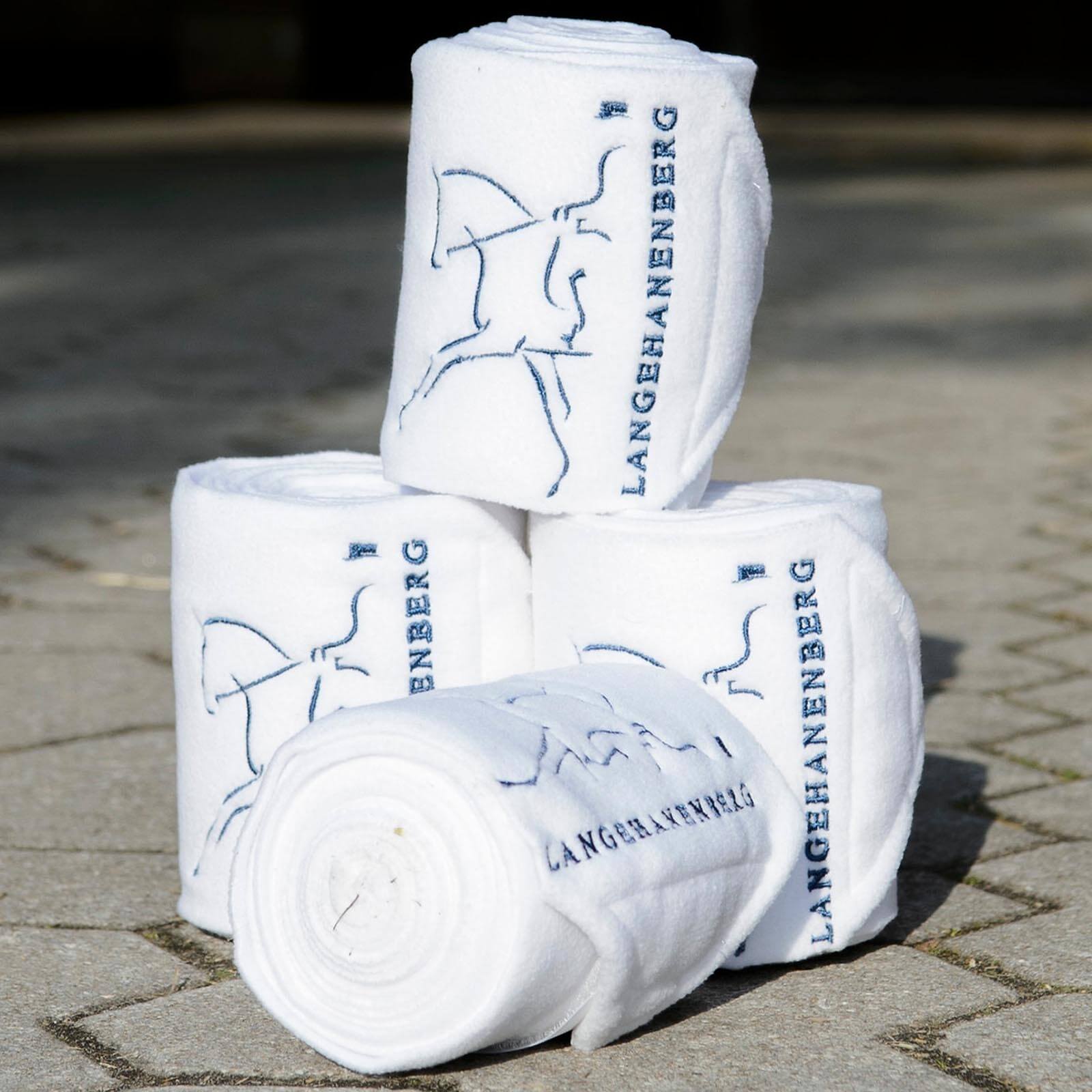 Bandagen mit Logo Fleecebandagen