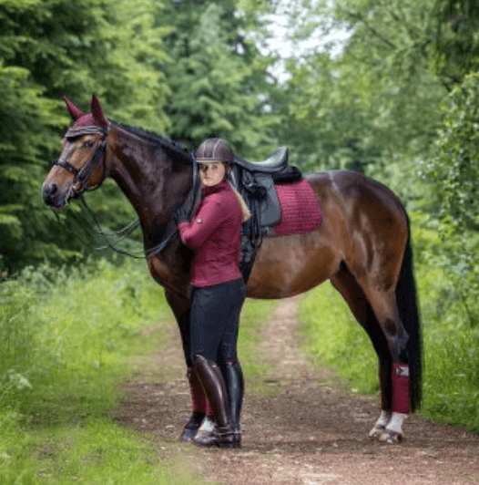 Dressurschabracke LMX Luxury Dressage Square Rioja HW 21