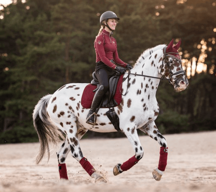 Dressurschabracke LMX Luxury Dressage Square Rioja HW 21