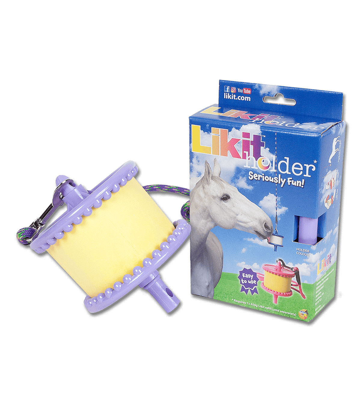 Likit Halterung Leckstein