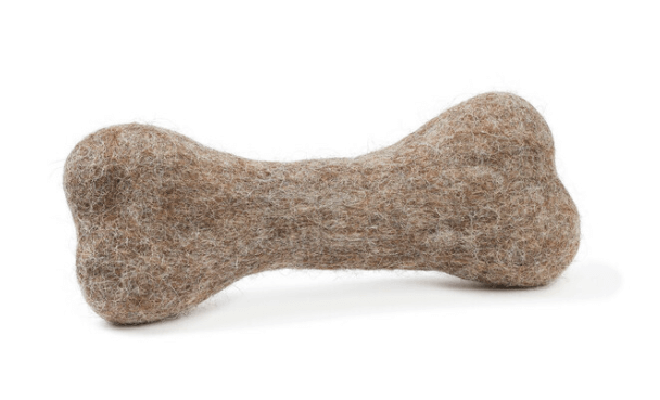 Hundespielzeug Knochen aus Filz
