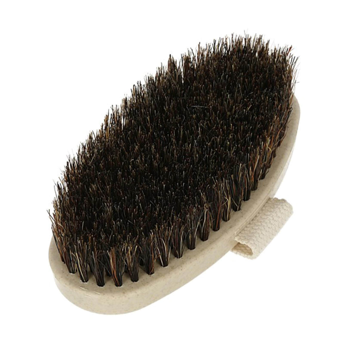 Magic Brush Pferdekardätsche Putzbürste Kardätsche, Produkt allein auf weißem Hintergrund.