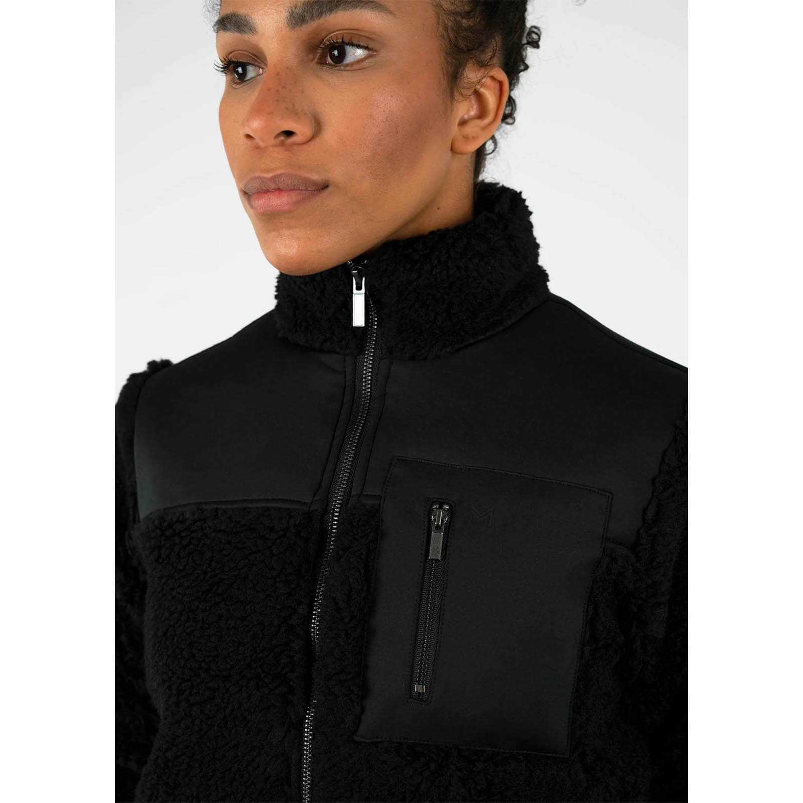 Jacke Damen Sherpa Teddyjacke