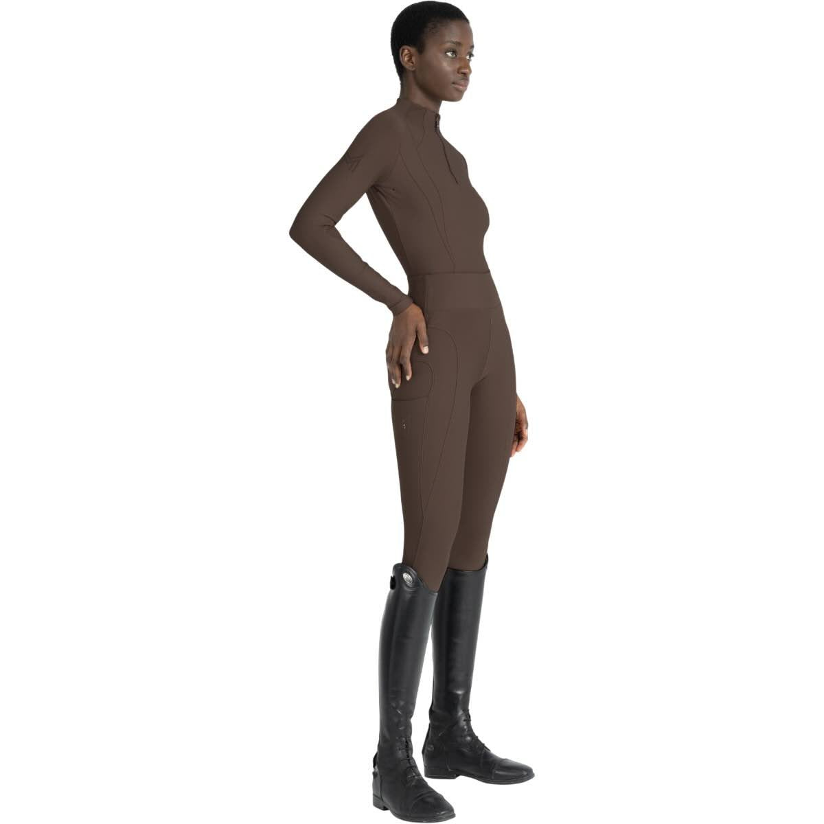 Leggings da equitazione Donna Full-Grip Outline Leggings da equitazione donna