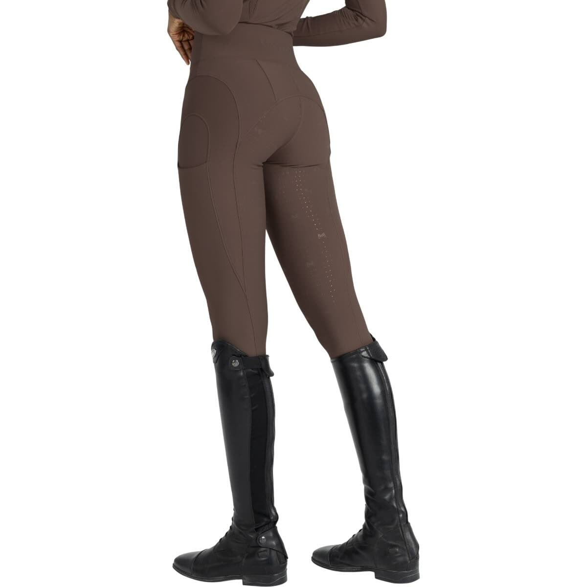 Leggings da equitazione Donna Full-Grip Outline Leggings da equitazione donna