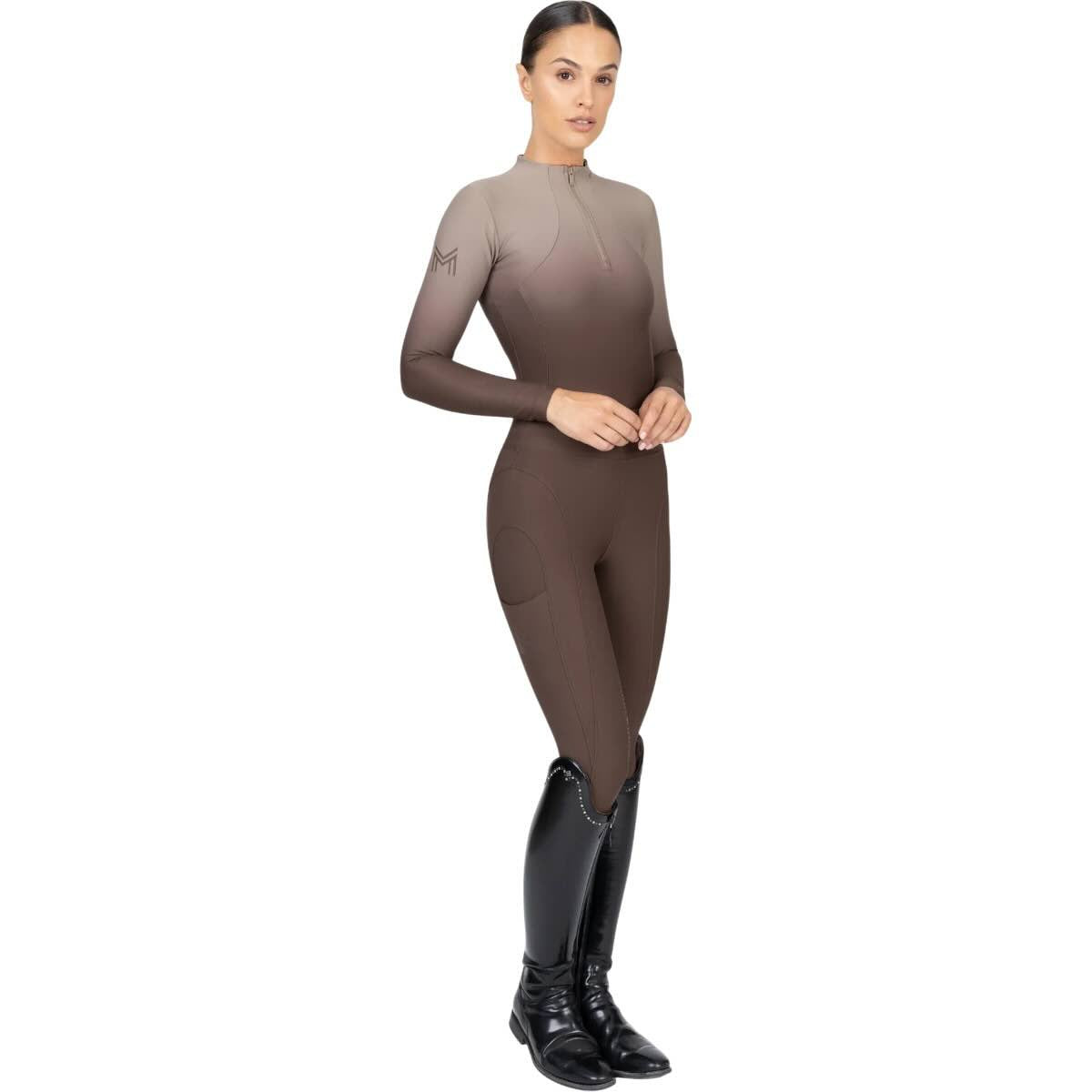 Funktionsshirt Damen Langarm Ombré Base Layer