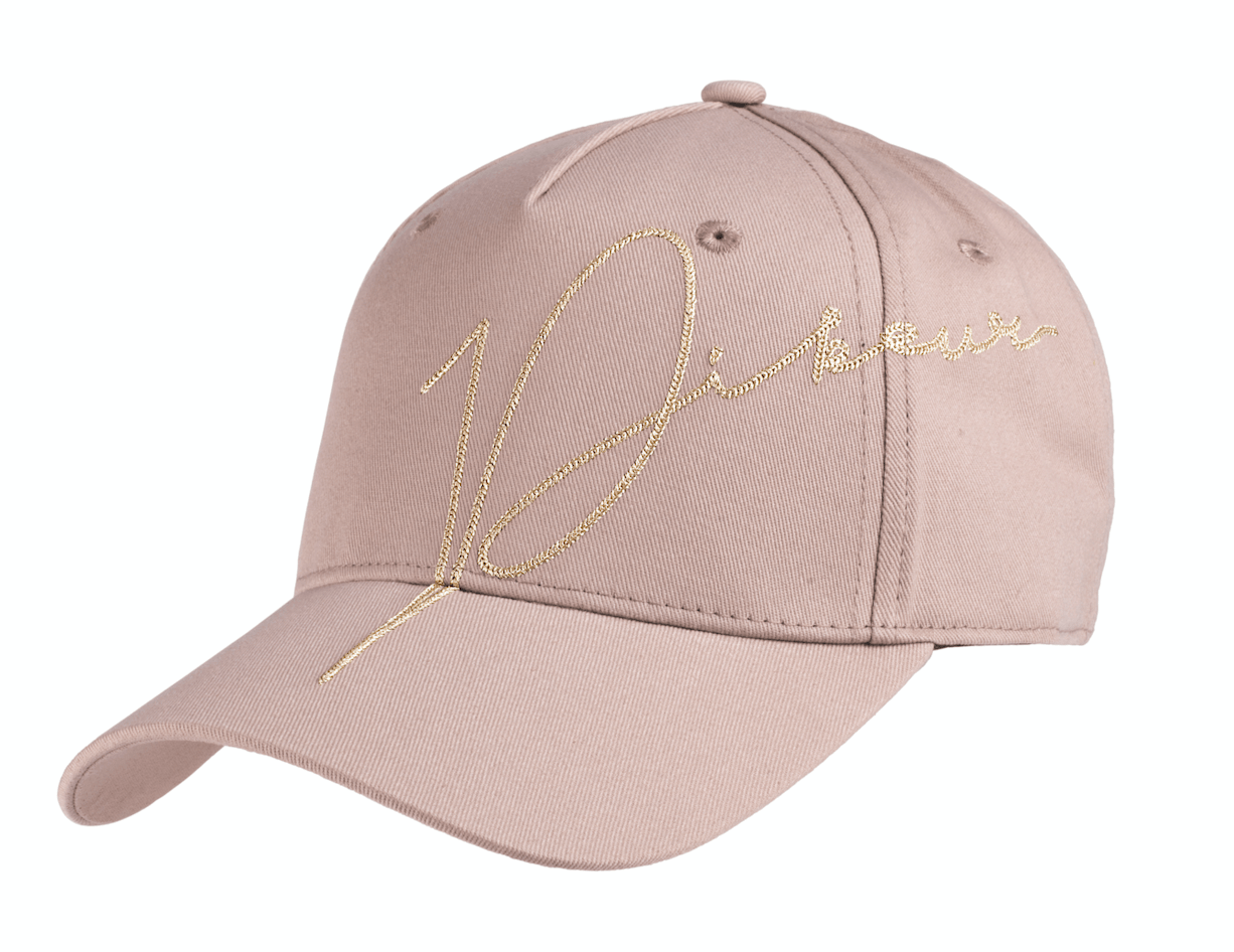 Cotton Cap mit Lurex-Stickerei FS21