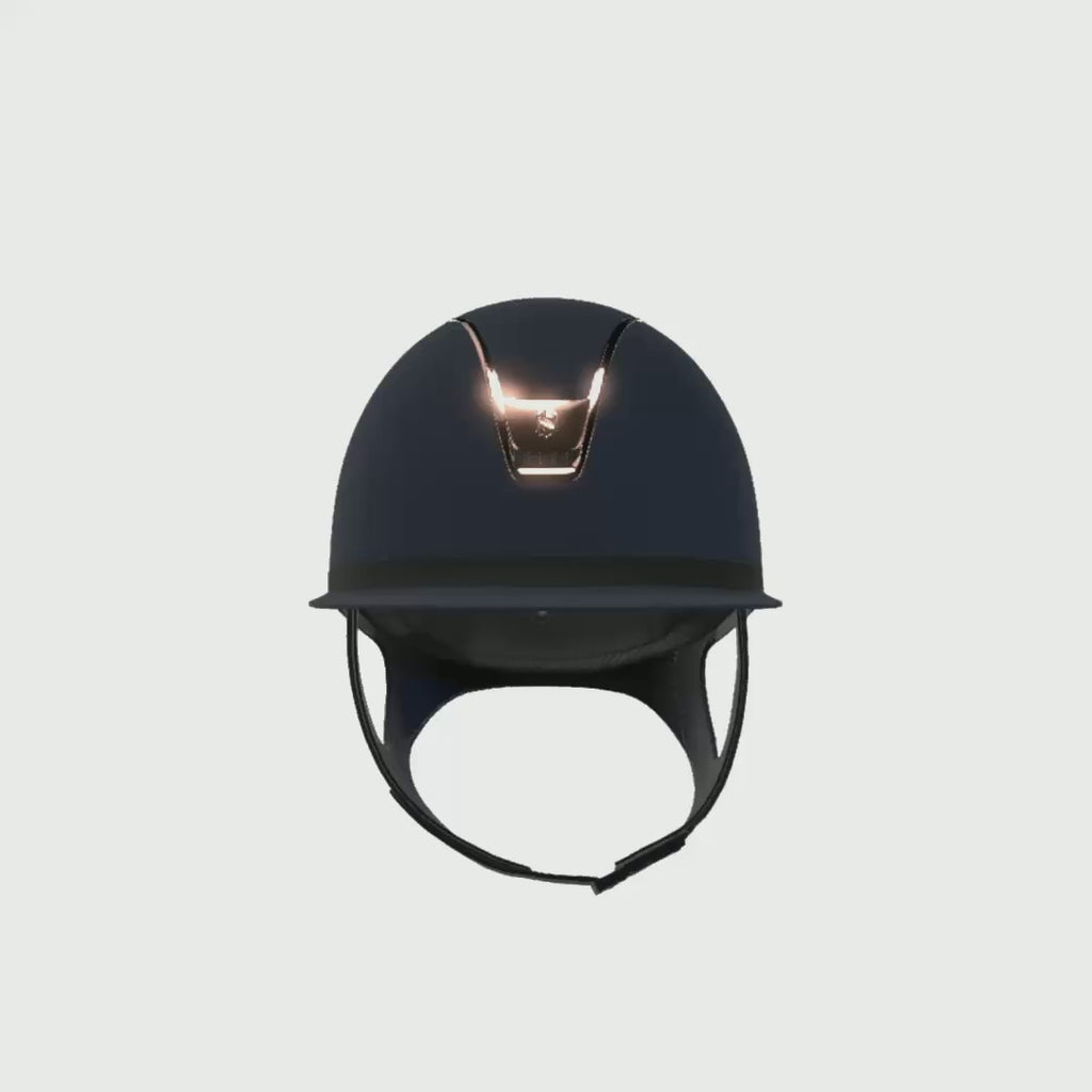 Reithelm Miss Shield Shadowmatt 2.0 Blue Pink Gold - 360°-Video (1:1)