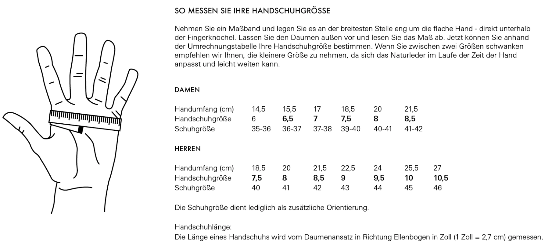 Reithandschuh Lara