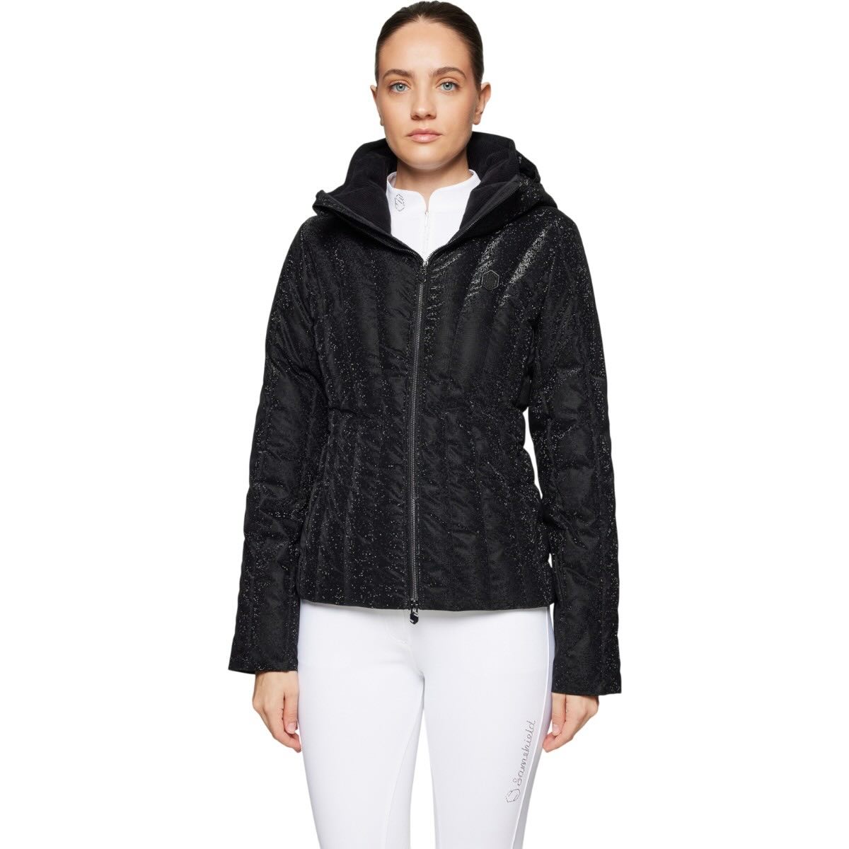 Steppjacke Damen Courchevel ICE-Print Daunenjacke