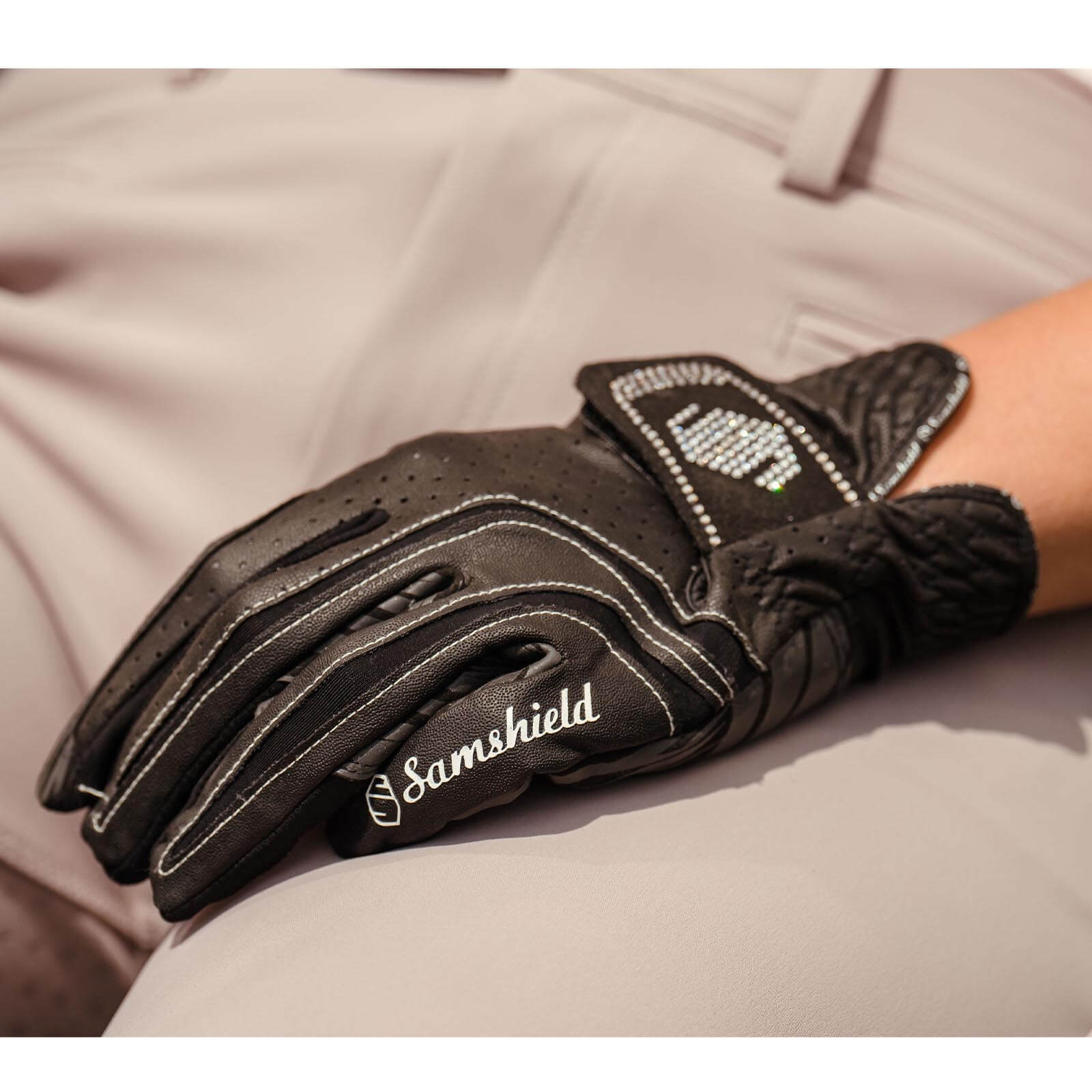 Reithandschuh V-Skin Crystal