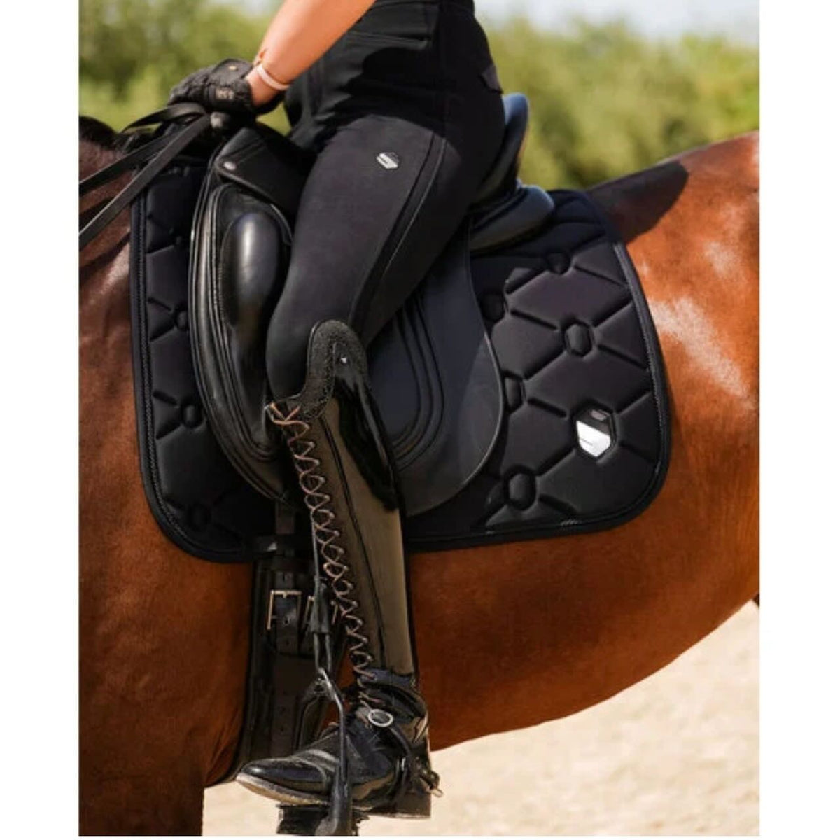 Sottosella da dressage Spineshield Embroidery sottosella da dressage