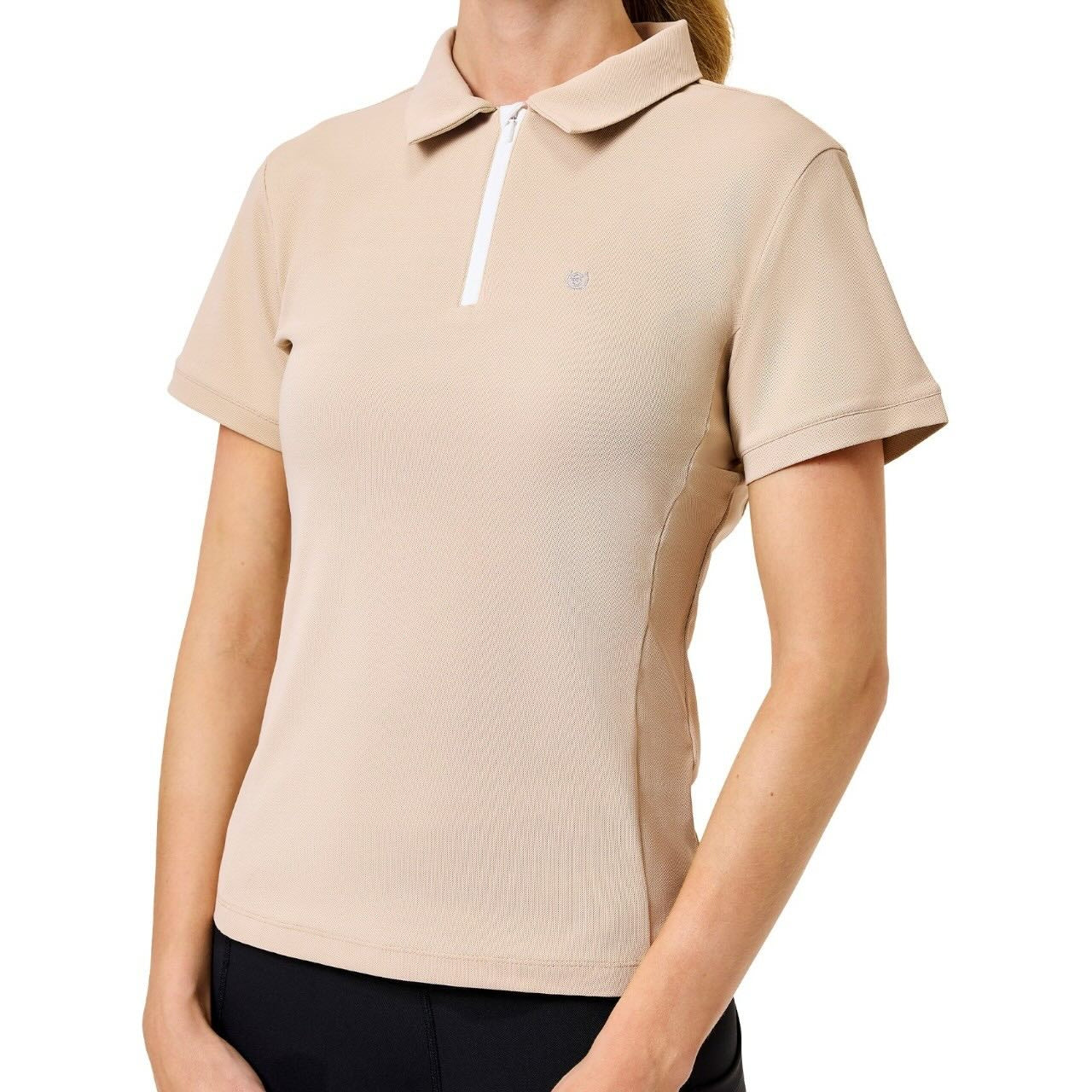 Poloshirt Damen Zip-Shirt