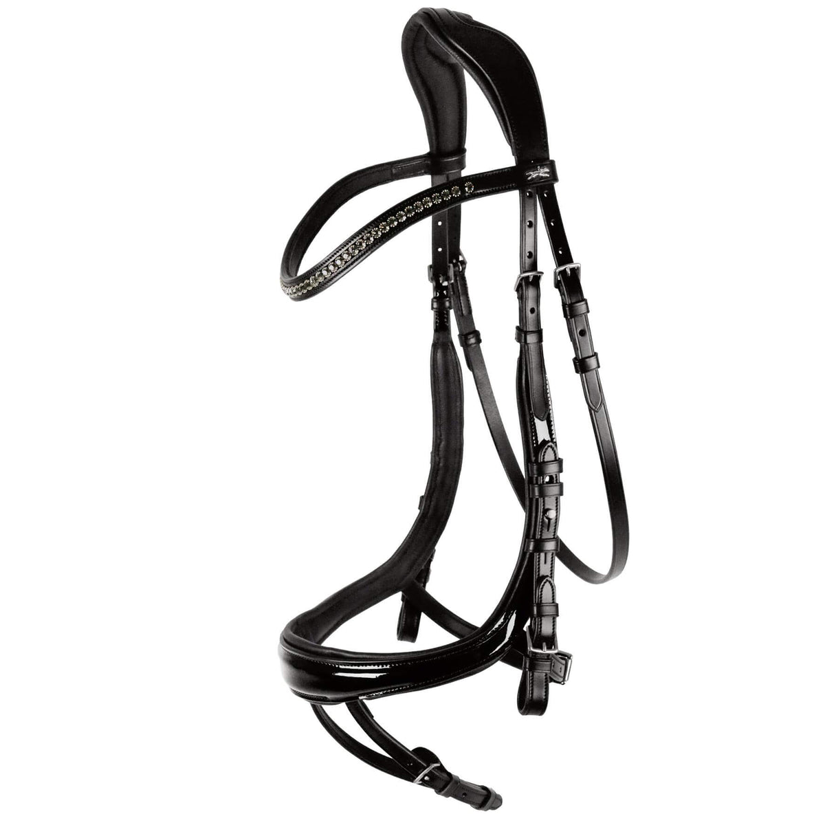 Black Patent/Silver