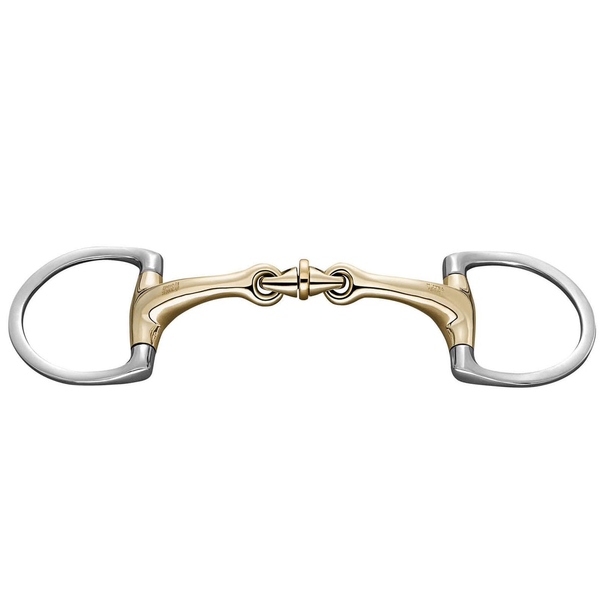 D-Ring Gebiss Doppelt Gebrochen Dynamic RS WH Ultra 16 mm SENSOGAN® Rollengebiss