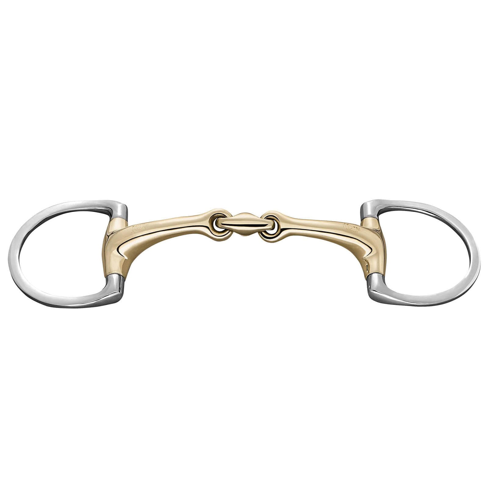 D-Ring Trense Doppelt Gebrochen Dynamic RS 14 mm SENSOGAN® Gebiss