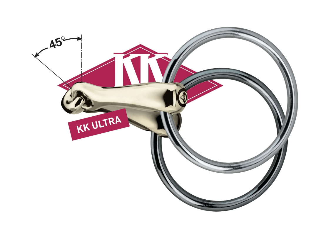 Wassertrense Doppelt Gebrochen KK Ultra 14 mm SENSOGAN® Gebiss