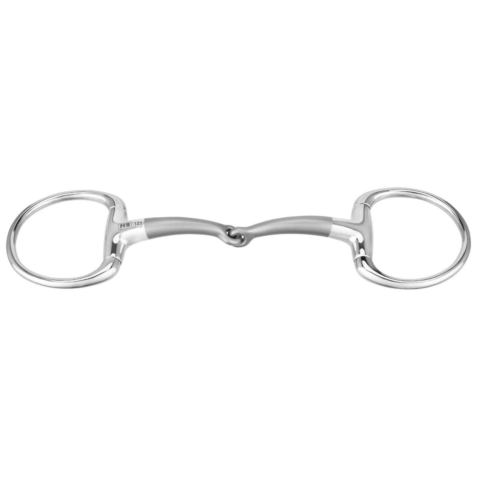 Olivenkopftgebiss Einfach Gebrochen Satinox 14 mm Trense