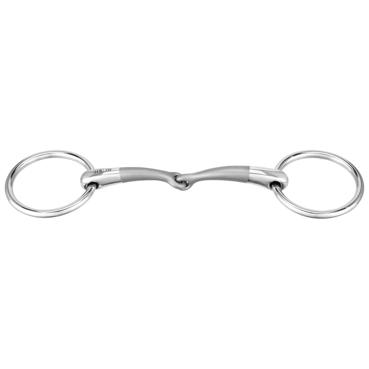 Unterlegtrense Einfach Gebrochen Satinox 12 mm Gebiss
