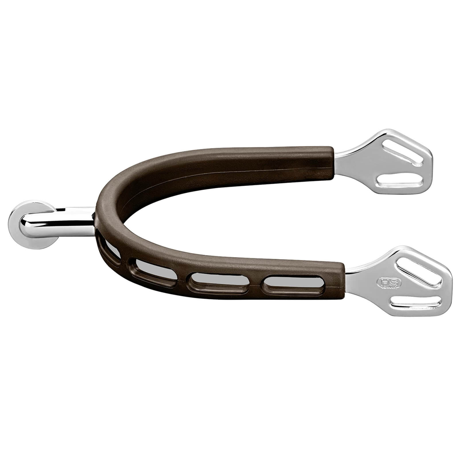Sporen Ultra Fit Brown Grip 30MM mit Rad