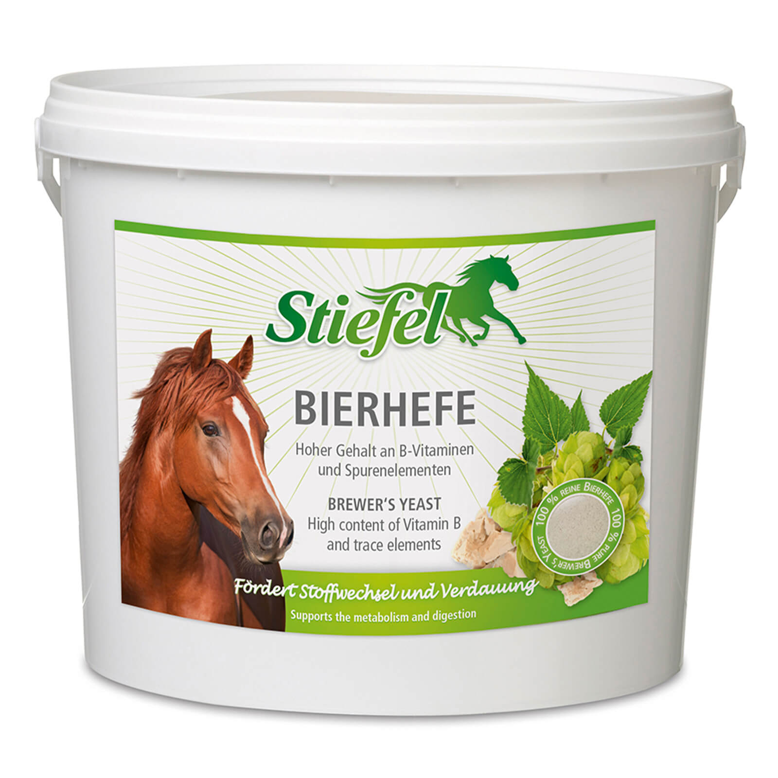 Bierhefe Ergänzungsfuttermittel für Pferde