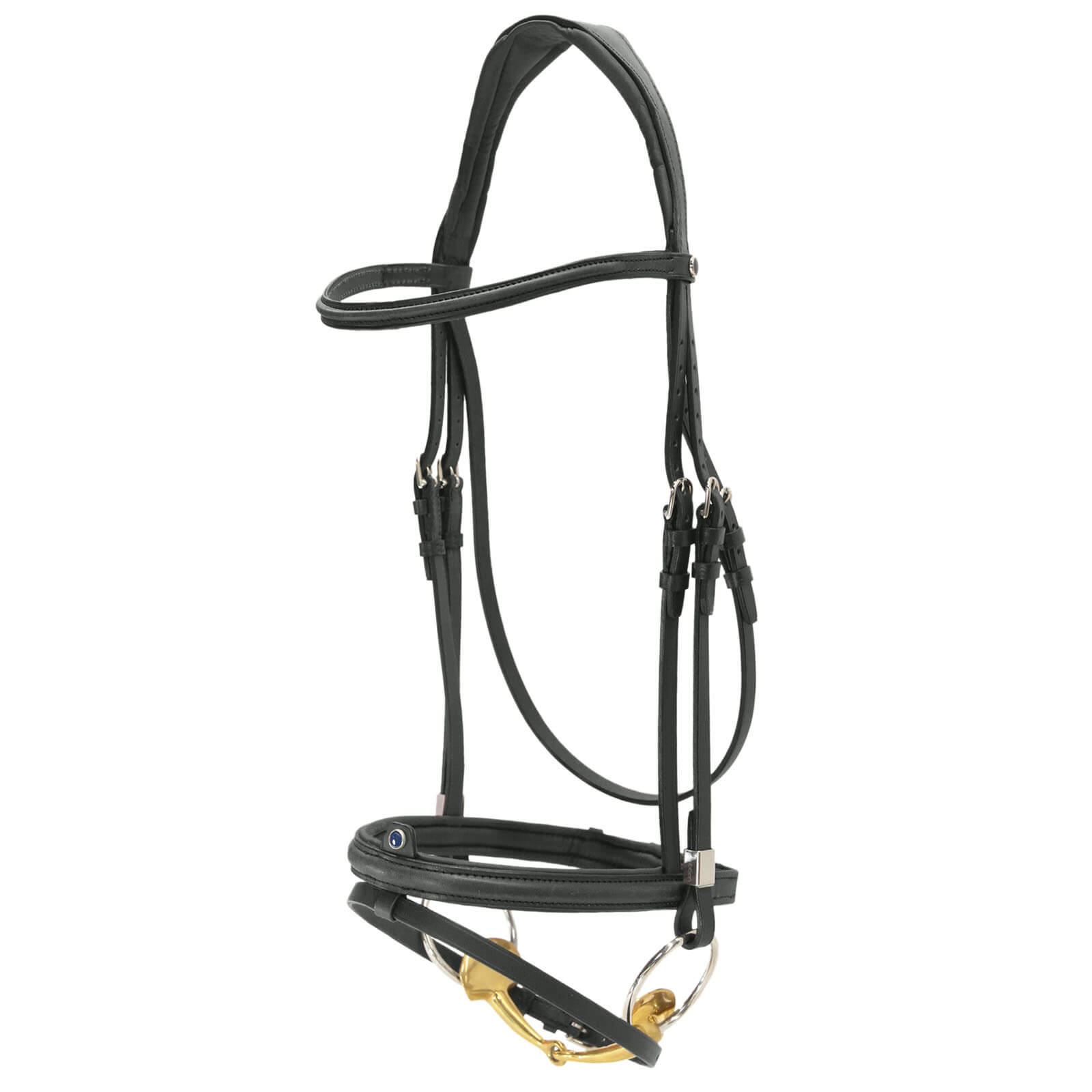 Trense Pro-Jump Reithalfter kombiniert Trensenzaum