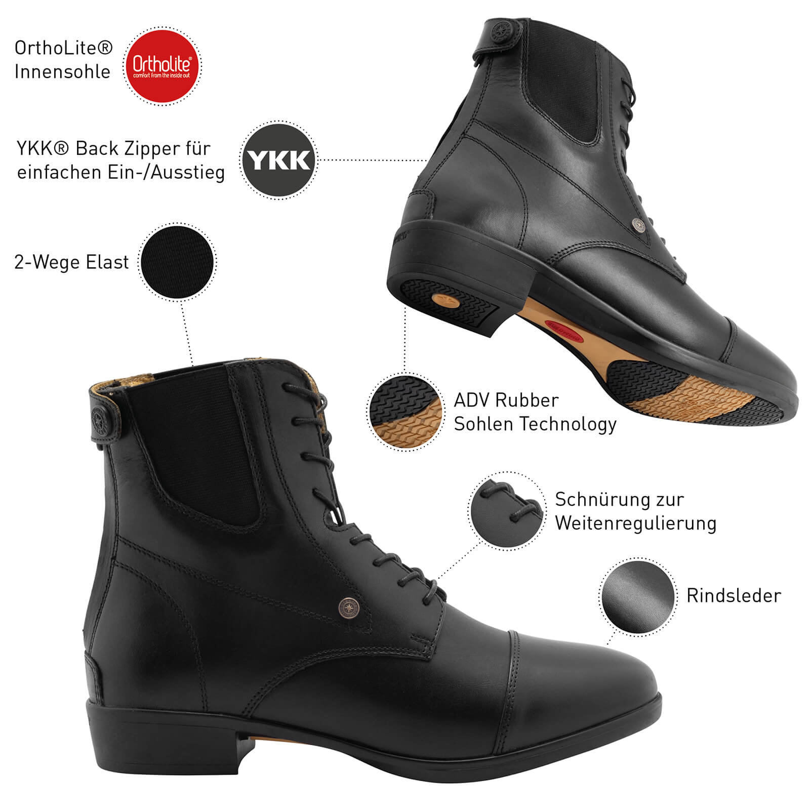 Stiefelette Advanced II BZ Lace
