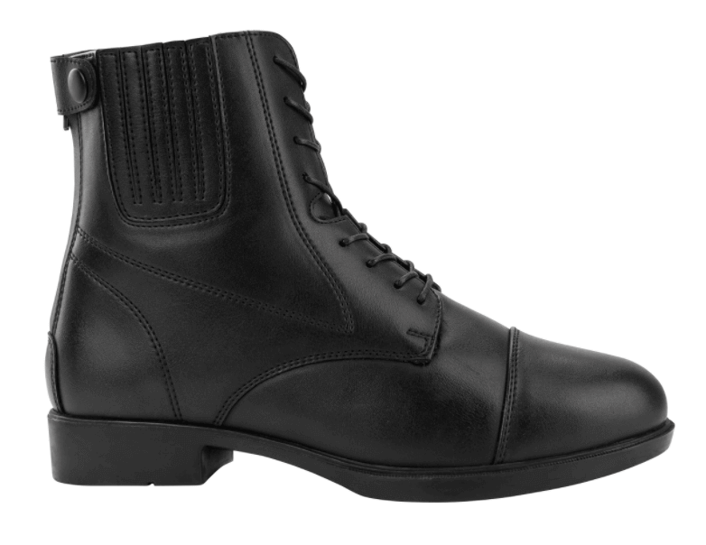 Stiefelette Contrace BZ Lace Vegan Winter Reitstiefelette gefüttert Teddyfell