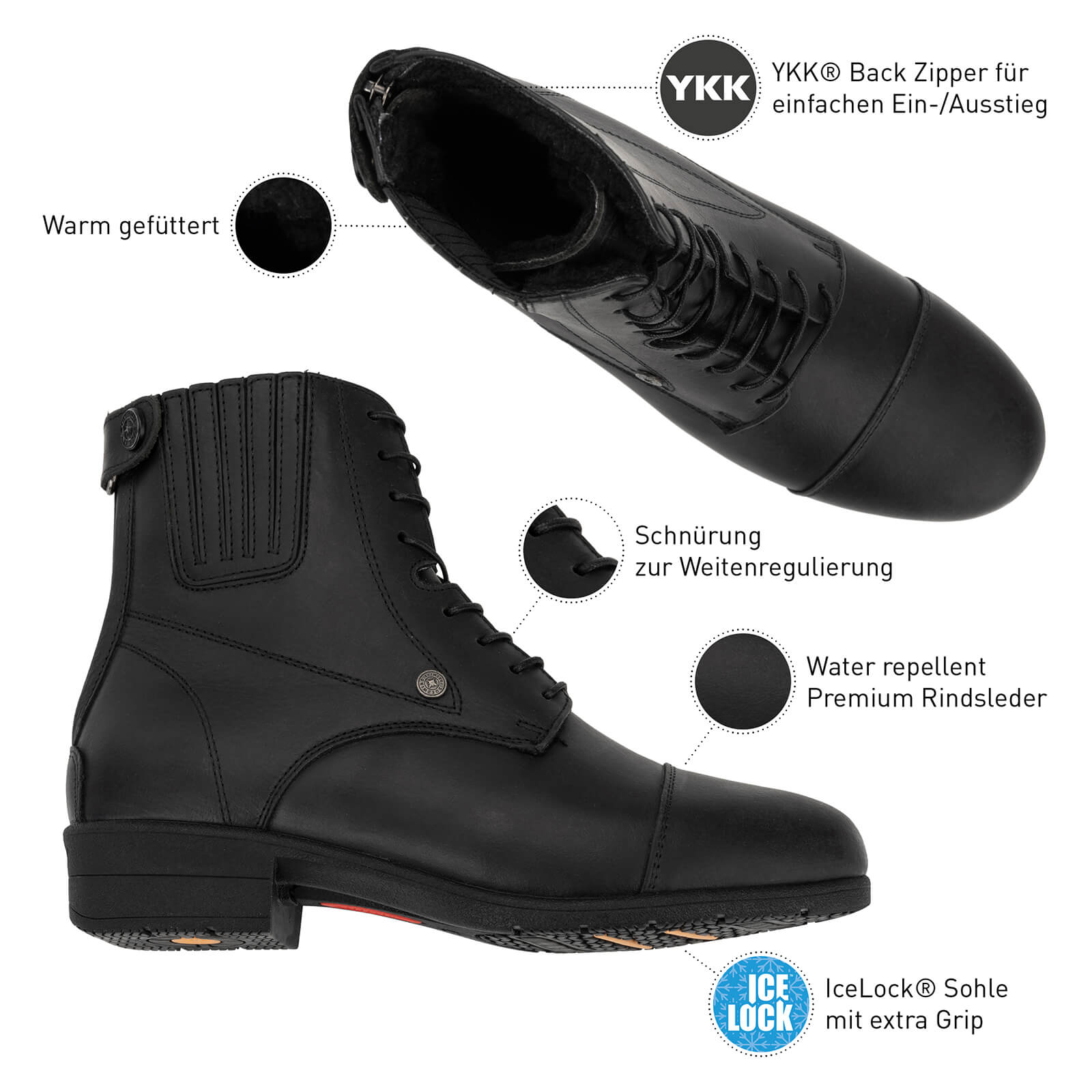 Stiefelette Icelock BZ Lace