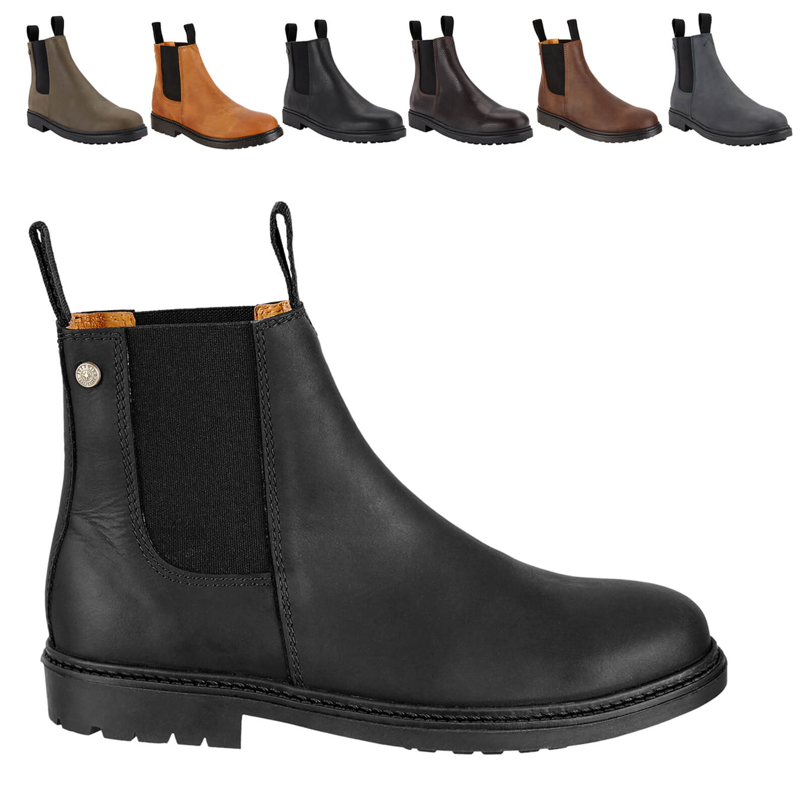 Stiefelette New Work Lederstiefelette