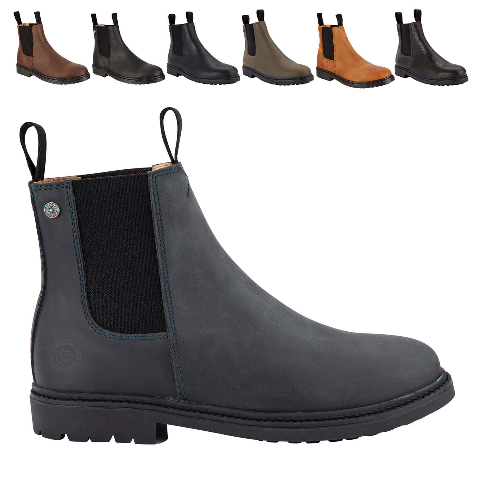 Stiefelette New Work Lederstiefelette