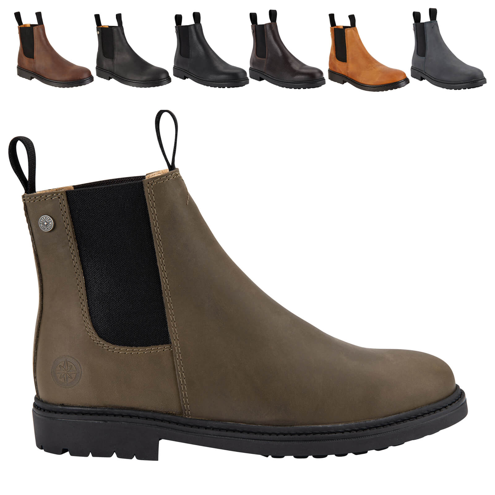 Stiefelette New Work Lederstiefelette