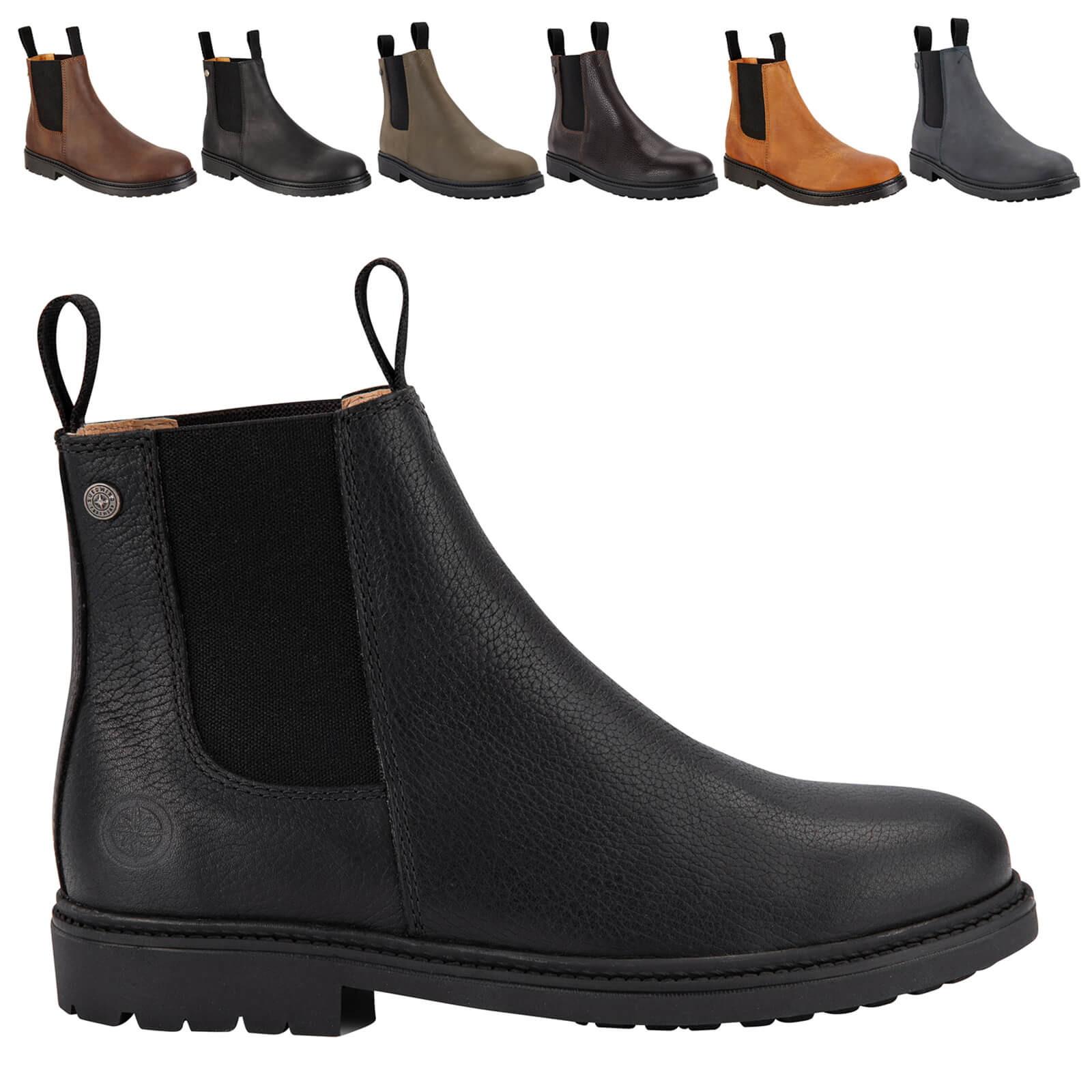 Stiefelette New Work Lederstiefelette