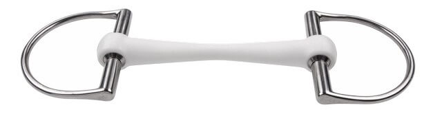 D-Ring Trense Inno Sense Stange Flexi Soft 20 mm Kunststoffgebiss