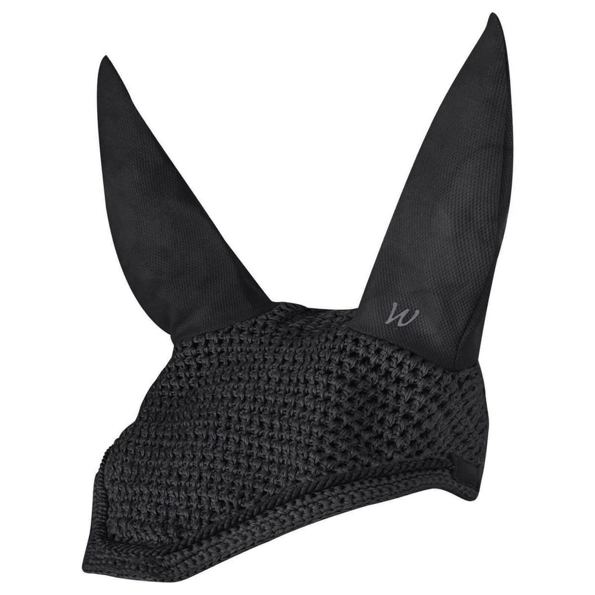 Fliegenhaube Basic Fliegenmütze, Schwarz, Produkt allein auf weißem Hintergrund.