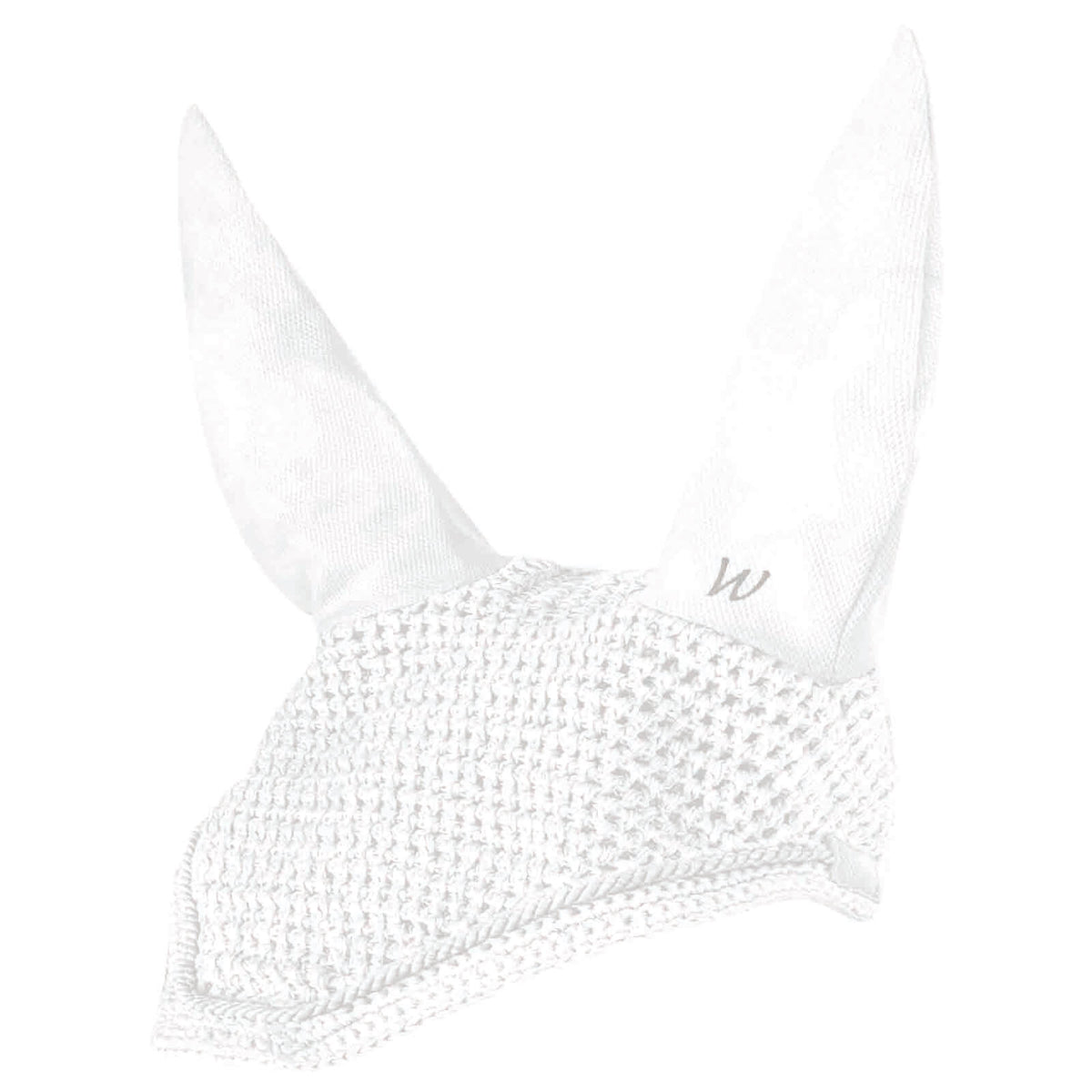Fliegenhaube Basic Fliegenmütze, Weiß, Produkt allein auf weißem Hintergrund.