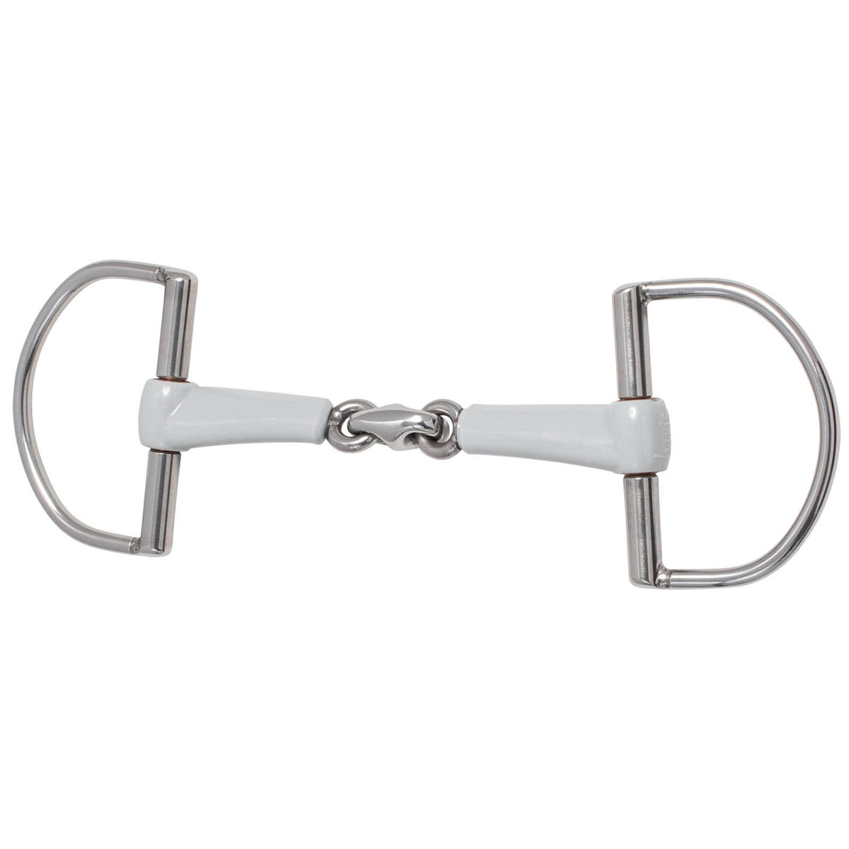 D-Ring Gebiss Doppelt Gebrochen Medium 18 mm Trense