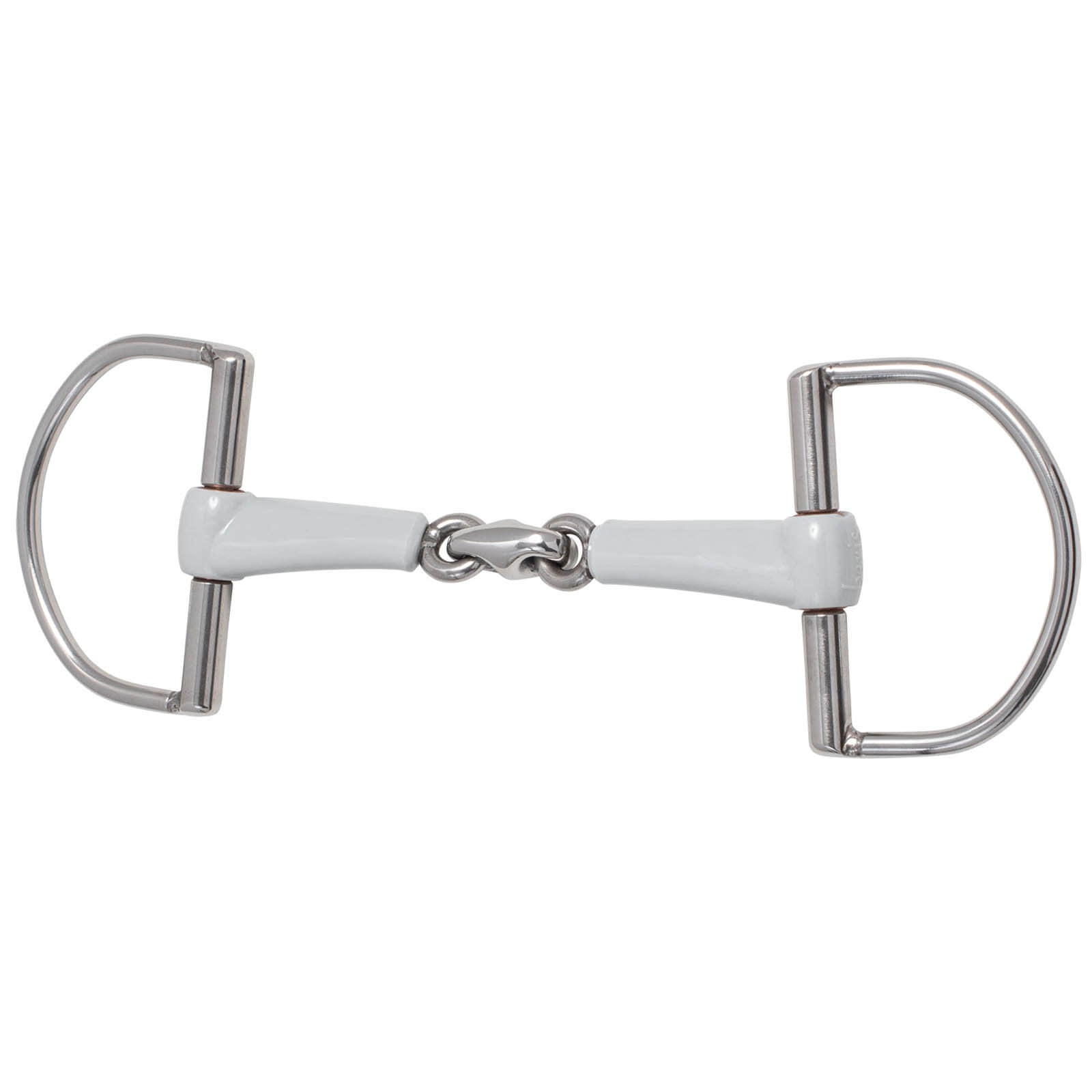 D-Ring Gebiss Doppelt Gebrochen Medium 18 mm Trense