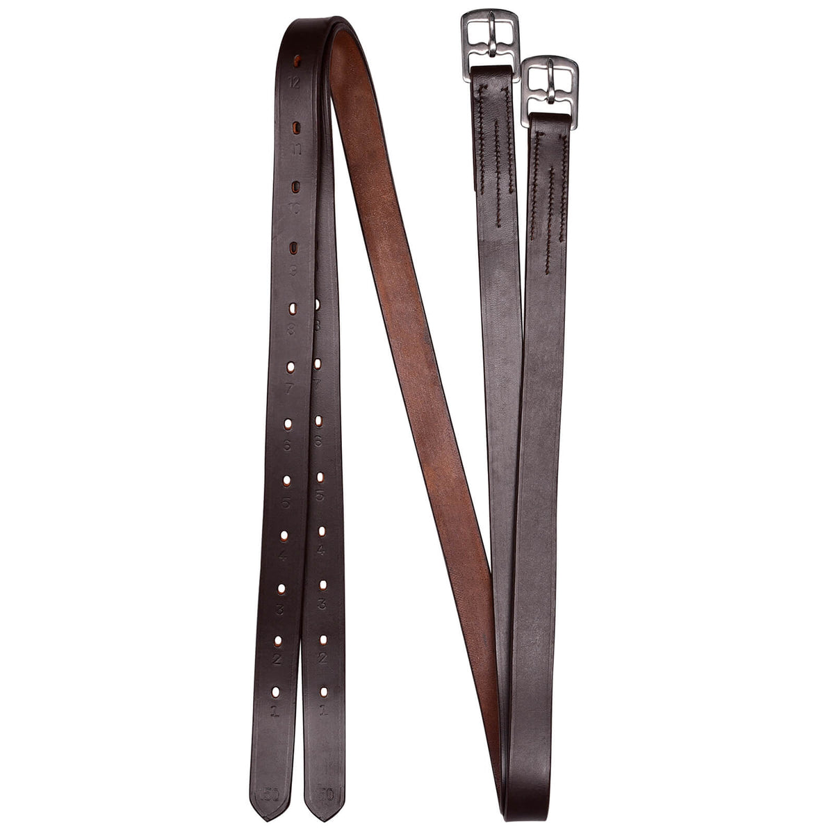 Steigbügelriemen Leder X-Line