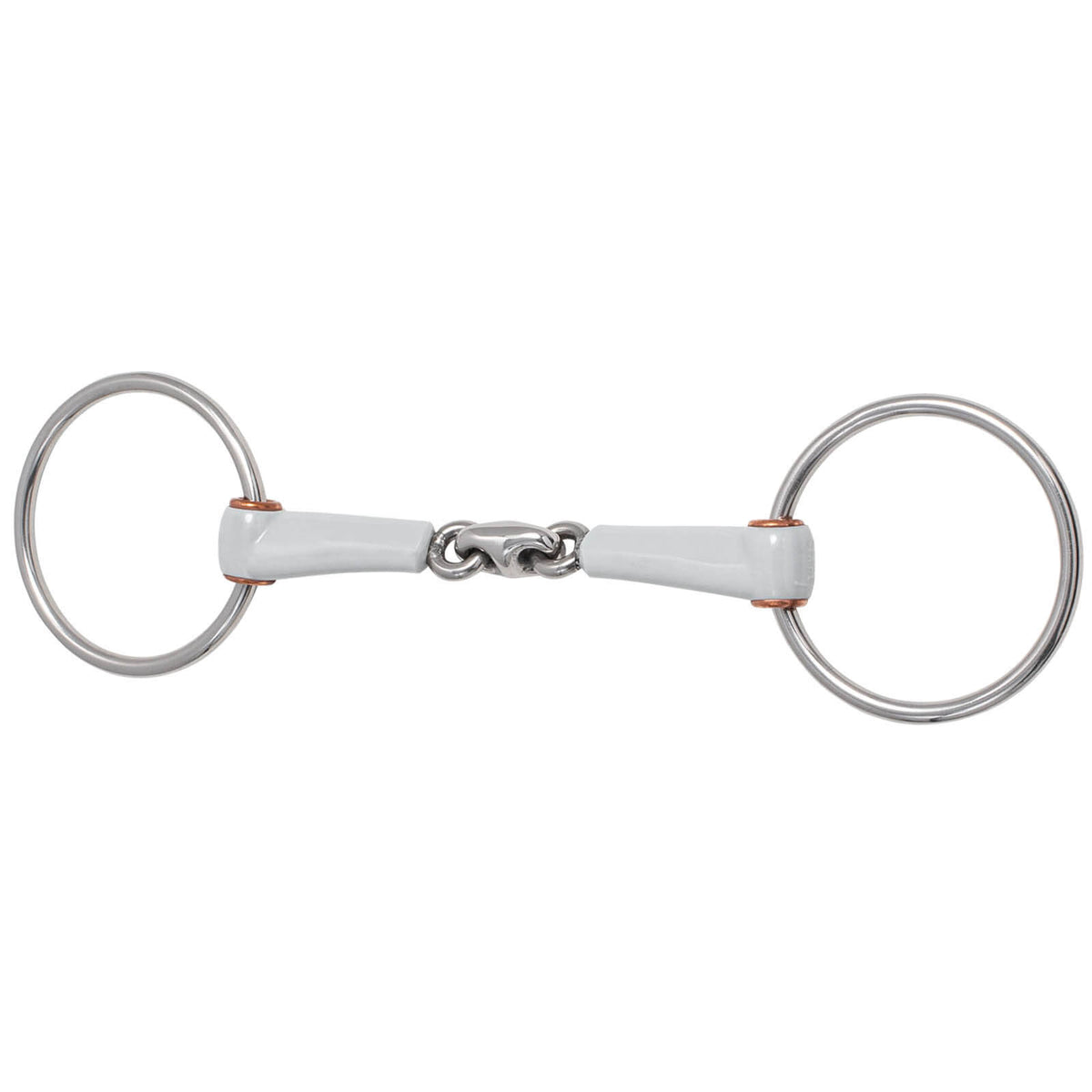 Wassertrense Doppelt Gebrochen Medium 18 mm Ring 7,5 cm Gebiss